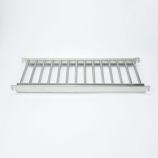 Base de rayonnage alimentaire - 4 tablettes grilles - 100% inox 18/10 - H : 1450 mm_1