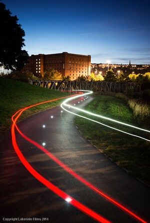 Ecolight 80 - Plot routier LED avec panneau solaire intégré - Cryzal - 6 mm_1