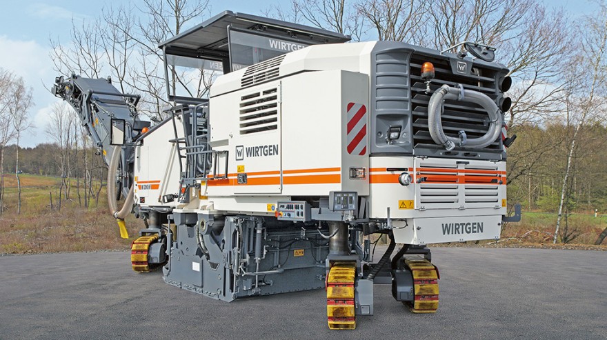 Fraiseuse compacte Wirtgen W 200 Hi avec largeur de travail de 2,10 m