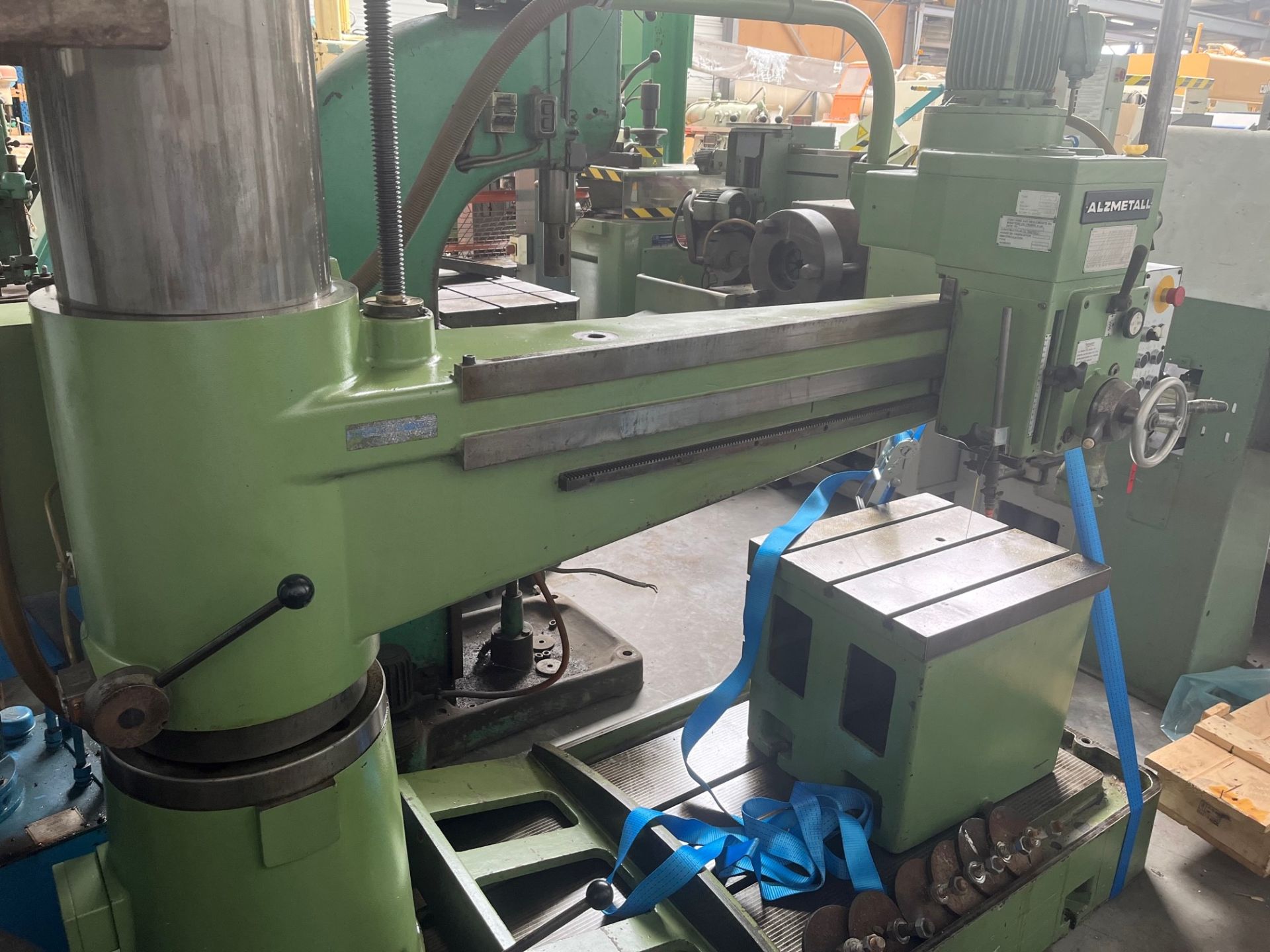 Perceuse radiale Alzmetall AB 30R - course du chariot 1400 - réf 3456_1