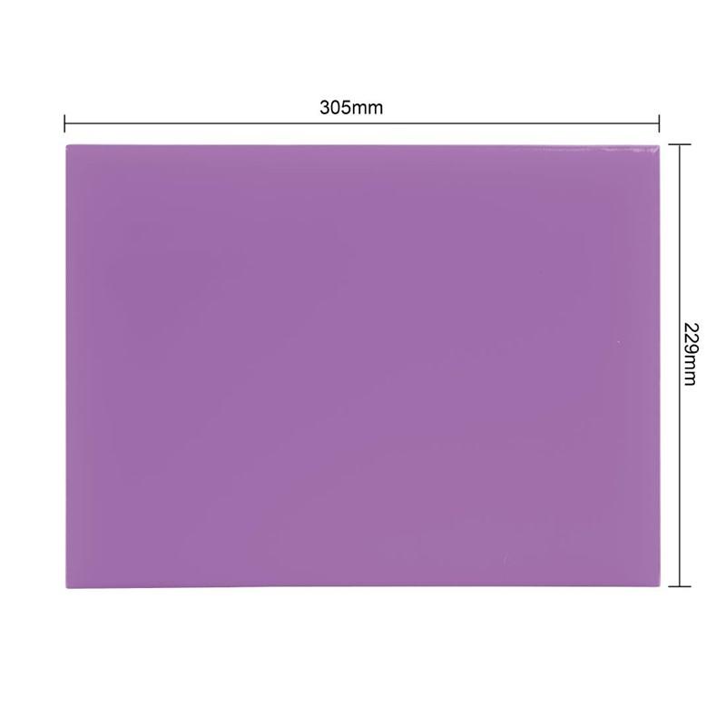 Petite planche à découper haute densité violette 229x305x12mm | Hygiplas - FX100_1