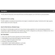 RC - Hayon élévateur Maxon - Capacités de 2 000 à 6 000 lb avec plateforme repliable et frein d'urgence à câble_1