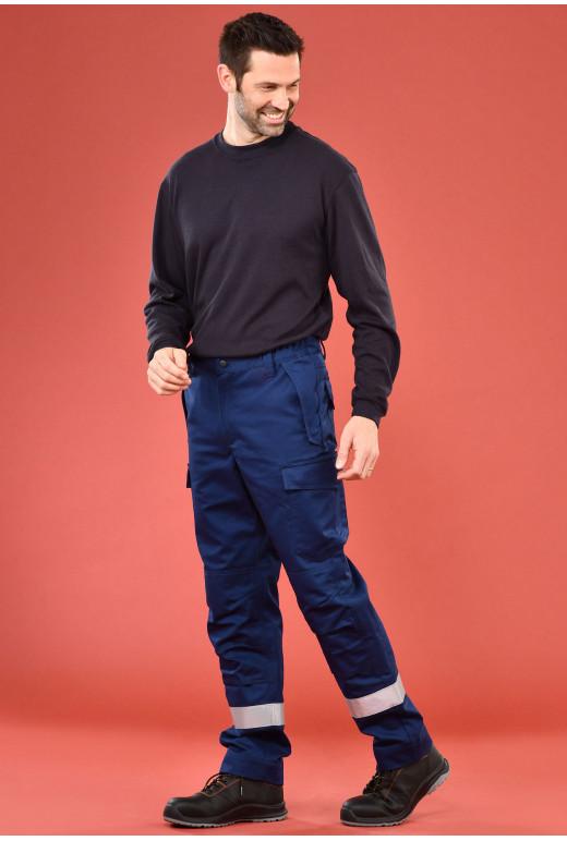 Tee-shirt multirisques ATEX - manches longues - maille réf. 006*ARC - 230 gr/m² - normes ISO 11612 et IEC 61482-2_1