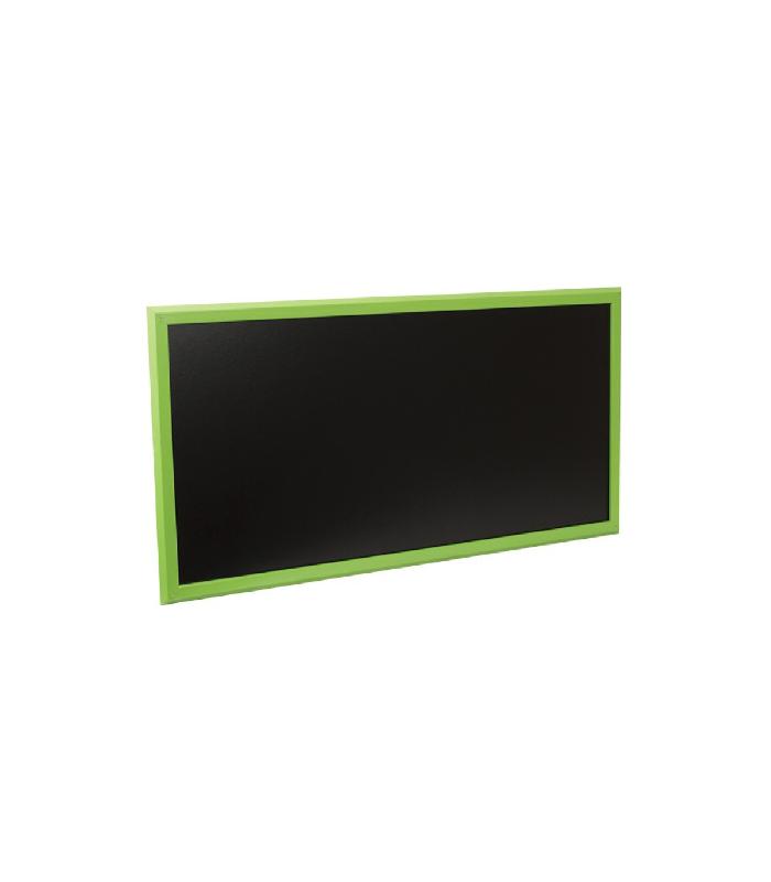 Ardoise murale en bois - 102 x 57 cm - Référence : PFN20VE_1