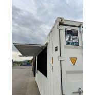 Container aménagé Cargo Bar - 20 pieds maritime - Snack/guinguette pour restauration rapide_1