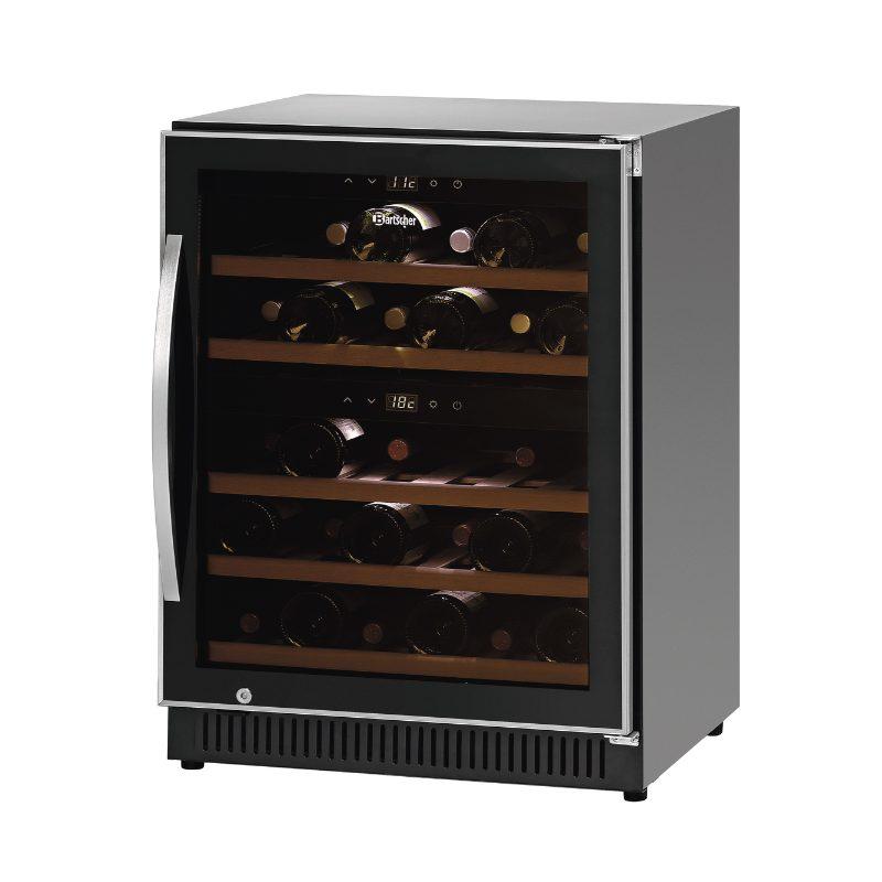 Cave á vin 2 zones - 40 bouteilles | Bartscher_1