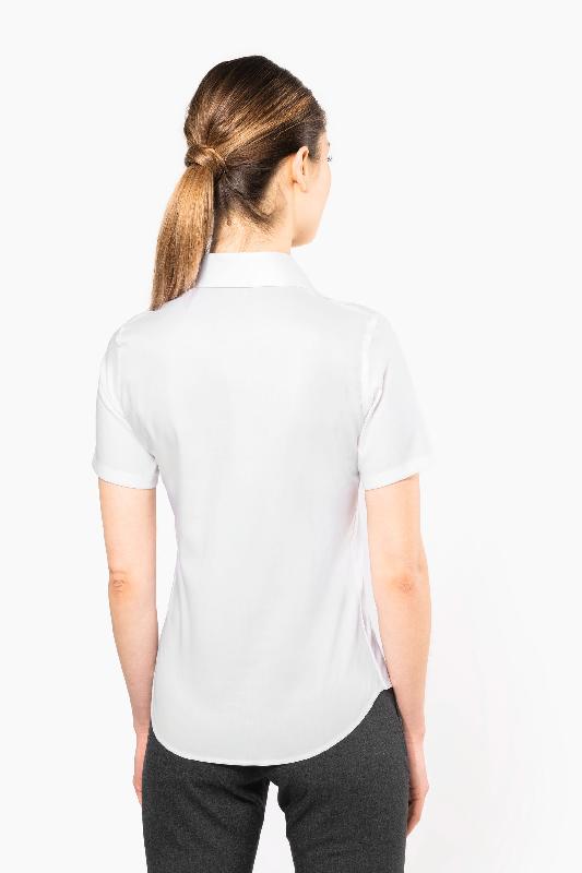 Chemise de travail manches courtes femme sans repassage - Réf : K540 - Marque Kariban - 100% coton micro sergé_1