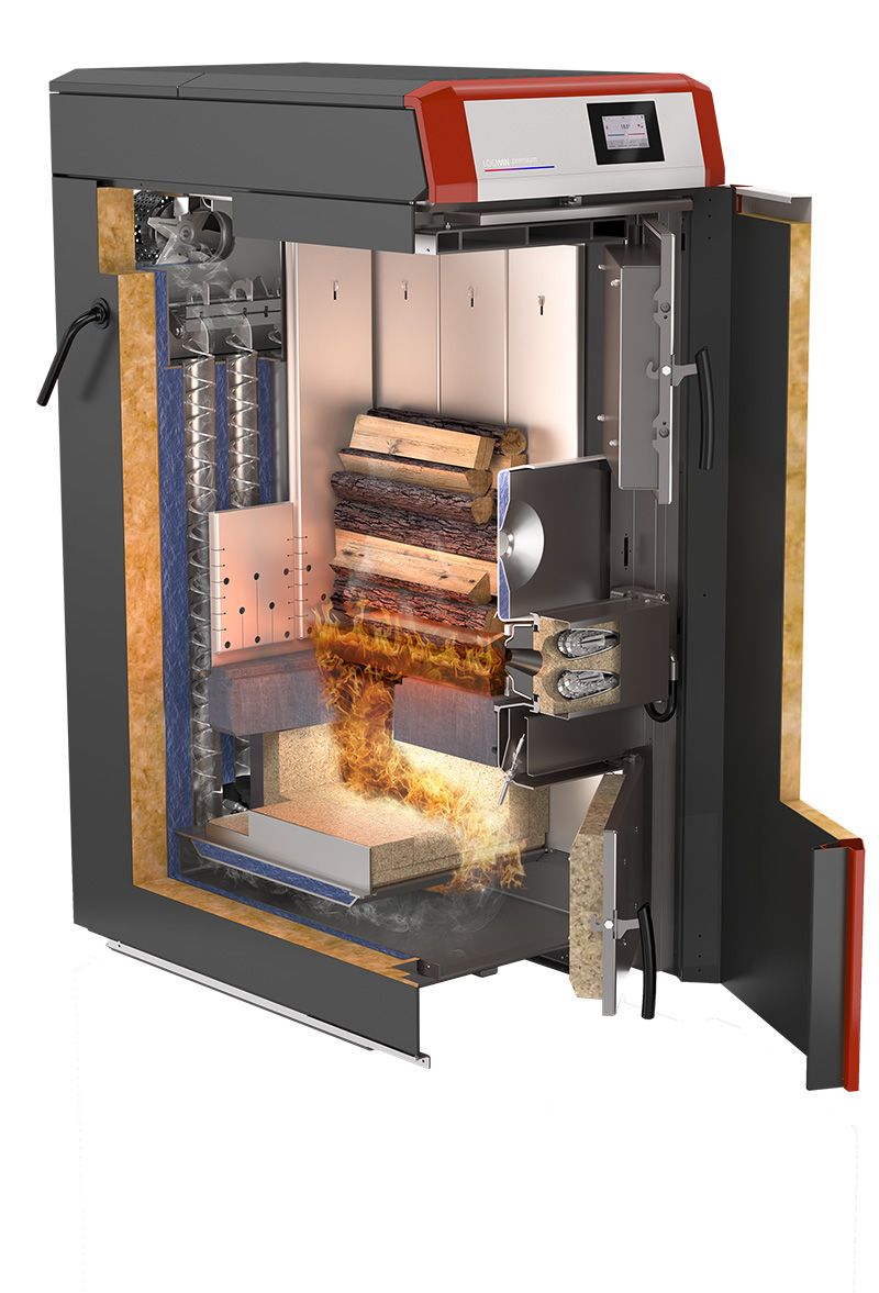 Système de chauffage écologique LogWIN Premium Touch
