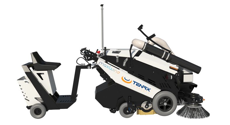 Maxwind - balayeuse éléctrique de voirie - tenax - 5 000 m2/h_1