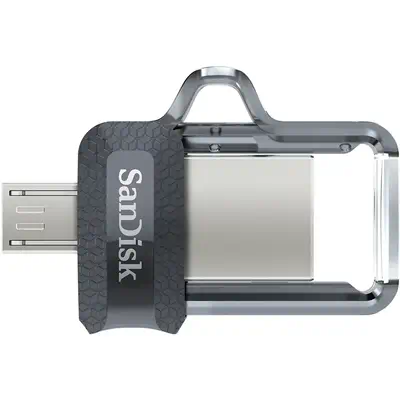 SanDisk Ultra Dual m3.0 lecteur USB flash 128 Go USB Type-A / Micro-USB 3.2 Gen 1 (3.1 Gen 1) Noir,_1