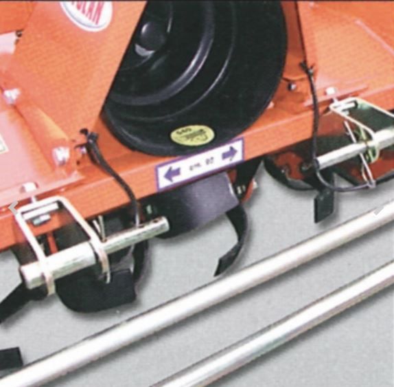 Herse rotative compatible avec mini tracteurs