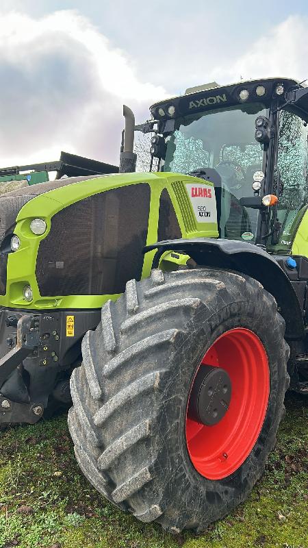 Tracteur agricole Claas AXION 920 – 320 ch, 2015, 4 roues motrices_1