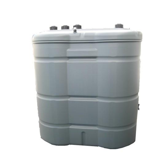 Cuve à fioul 1500L DISTRIFIOUL COMPACT - Double paroi, sans pompe, traitée anti-UV_1
