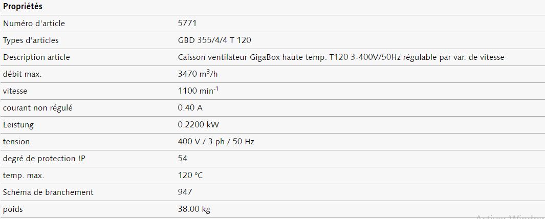 GBD 355/4/4 T 120 - Caisson de ventilation Helios - Haute temp. 120°C - 400V/50Hz régulable_1