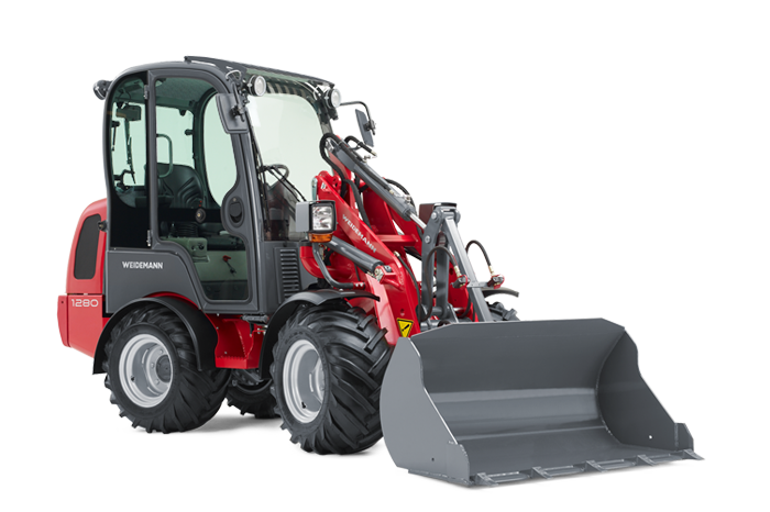 Mini-chargeuse 2.38t - Weidemann 1280 - compacte, performante et polyvalente_1