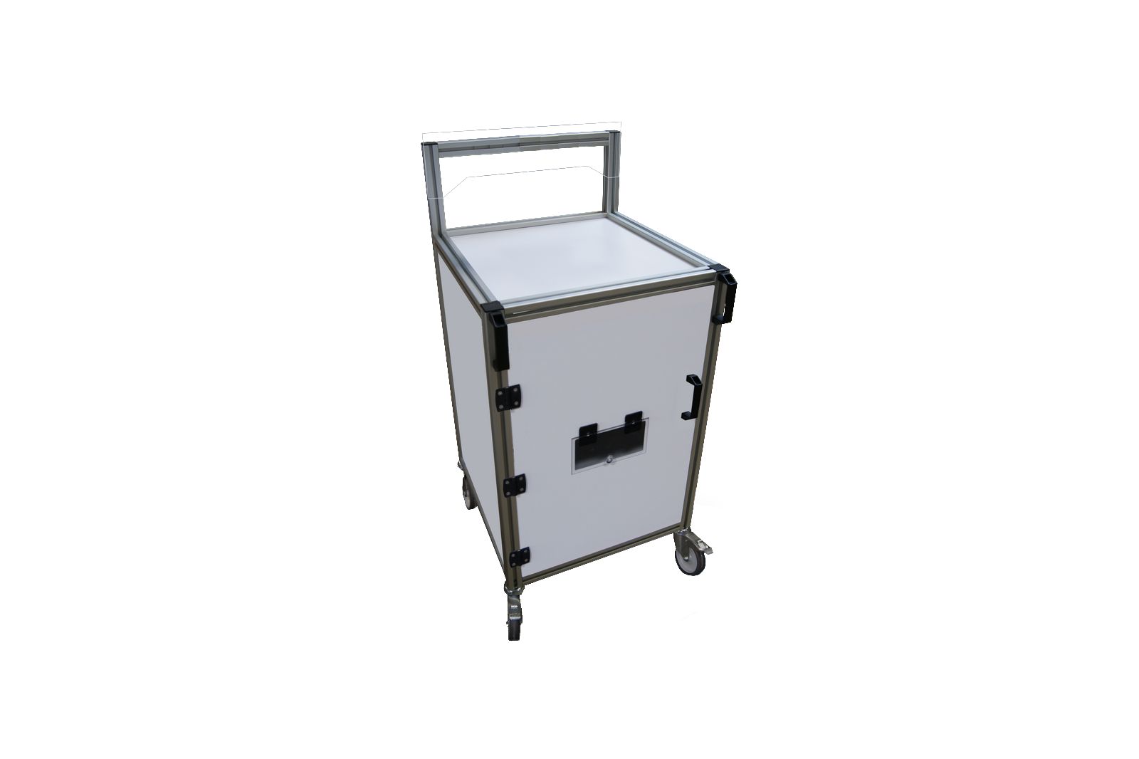 Powertec 3 - Chariot informatique autonome - L600 x P610 x H1015 mm - Protection totale_1