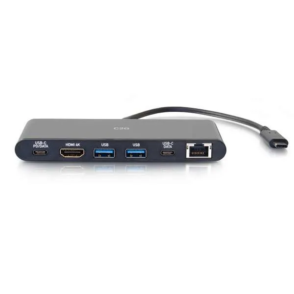 Station daccueil USB-C avec 4K HDMI, Ethernet, USB et alimentation électrique_1
