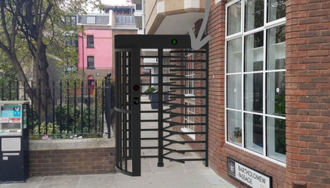 Tourniquet à tambour rotatif pleine hauteur - SAROS GROUP - MOB4025 MMT_1