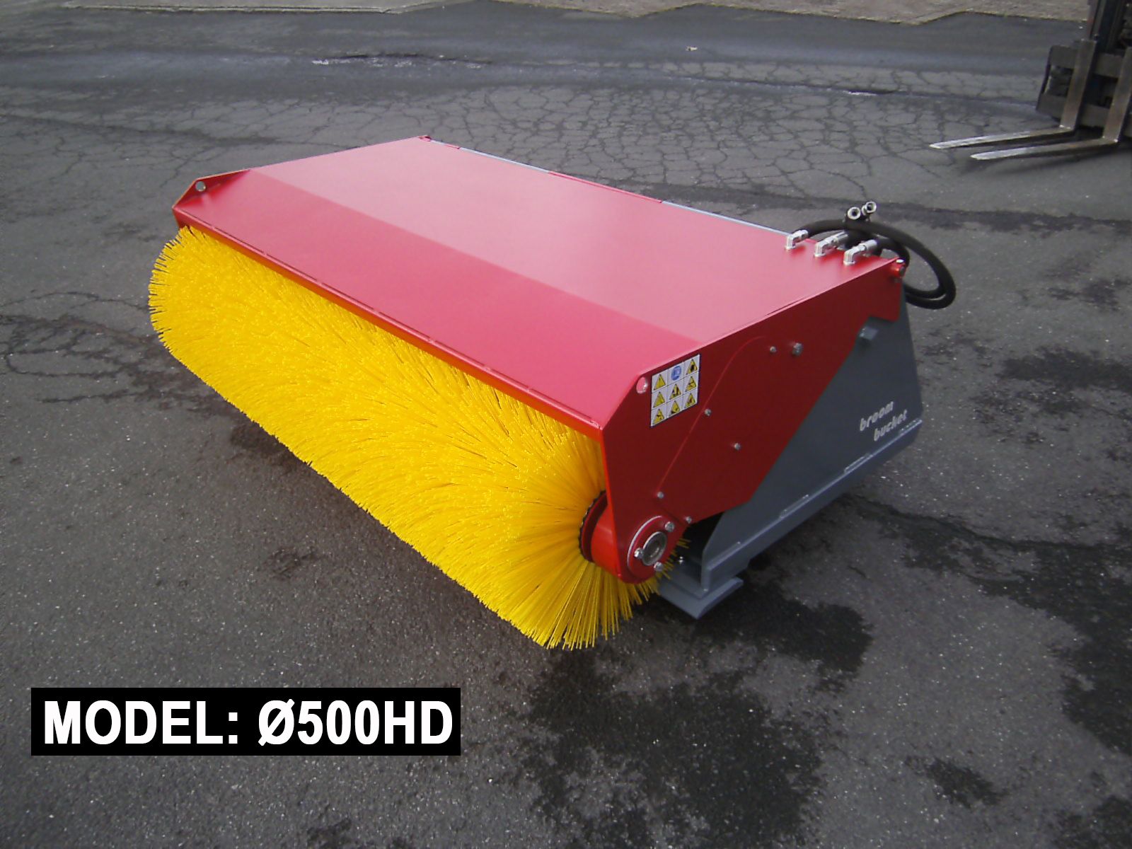 Balayeuse couvercle ouvert renforcée - Attec - moteur et système d'entraînement intégrés pour usage intensif_1