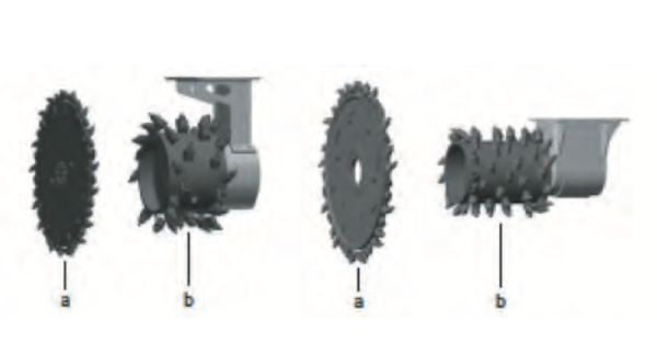Fraise universelle à disque pour démolition, rénovation, reprise de paroi et dessouchage - ES_1