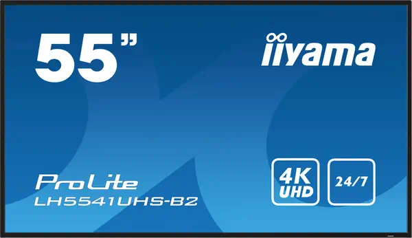 Iiyama LH5541UHS-B2 àÉcran d'affichage dynamique En forme de kiosk 138,7 cm (54.6