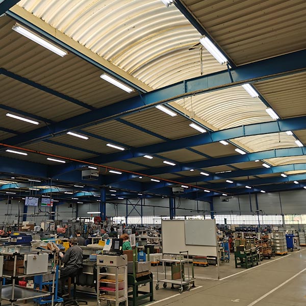 Luminaire encastré conçu pour un usage dans les ateliers et les cabines de peinture - SENORD N LED ATEX 2.22 CABINE PEINTURE_1