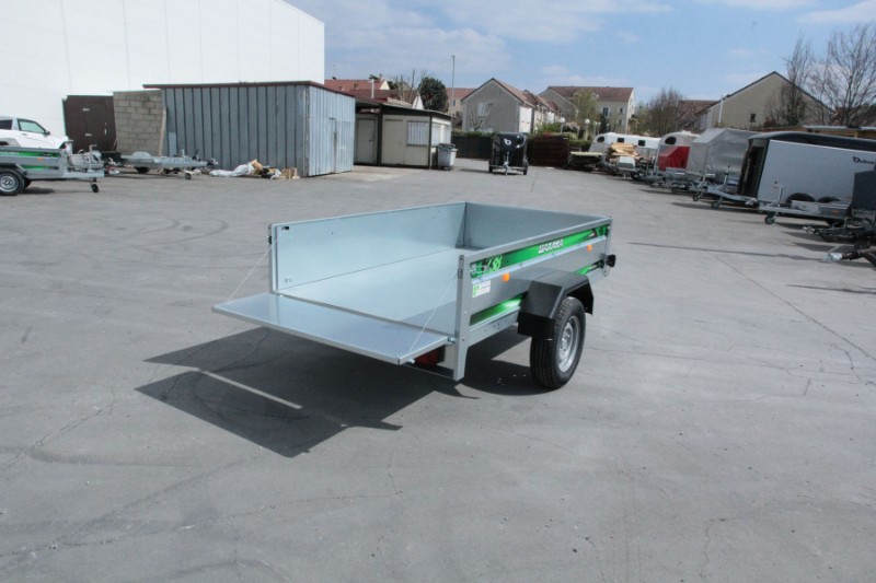 Remorque étanche sans frein de fabrication française pour le transport des bagages - daxara - 238_1