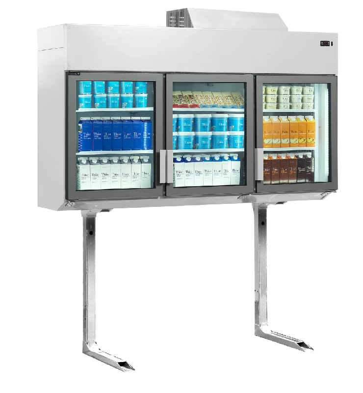 Congélateur armoire de supermarché MTF210 blanc TEFCOLD_1