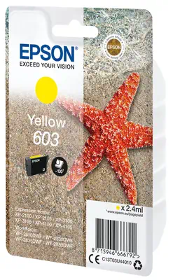 Epson Singlepack Yellow 603 Ink_1