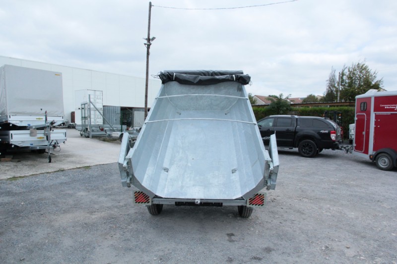Remorque benne - vsn - btp 3500 acier tandem_1