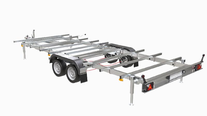 Remorque Tiny house - 7,00 X 2,44M - 3500 KG - MARTZ TH700_1