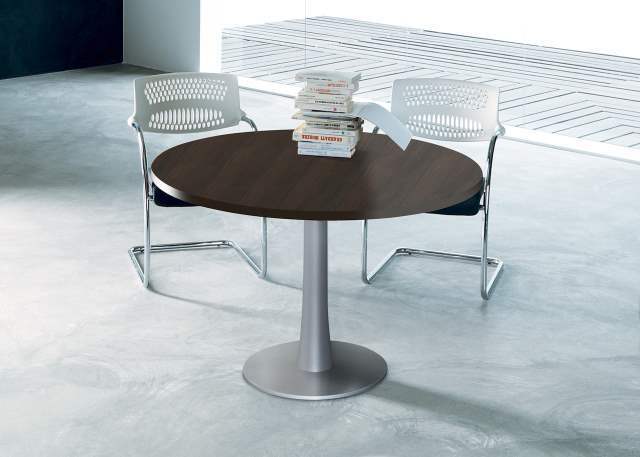 Table conférence IDEA - 4 à 14 places - ovale, ronde, tonneau, electrifiable_2