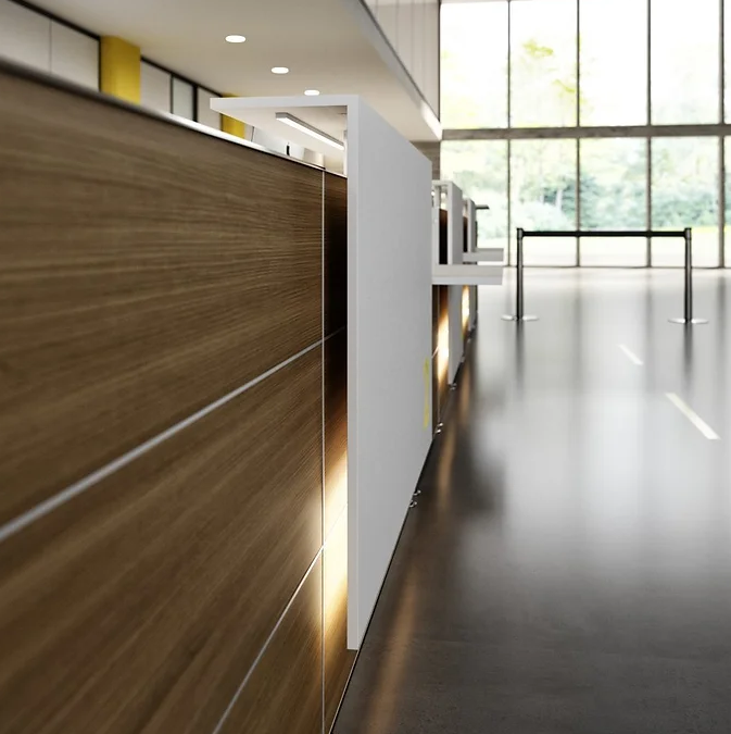 Banque d'accueil classique et fonctionnelle pour espaces professionnels_1