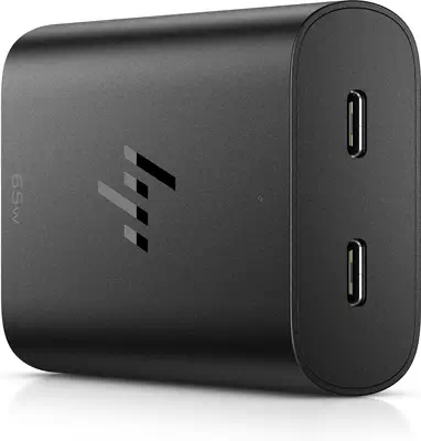 Chargeur pour ordinateur portable HP 65 W GaN USB-C_1