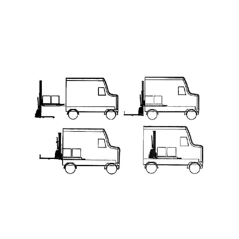 Gerbeur semi-électrique TOR VANGO 500 - 0,5T / 1,3M - Automoteur avec élévation électrique_1