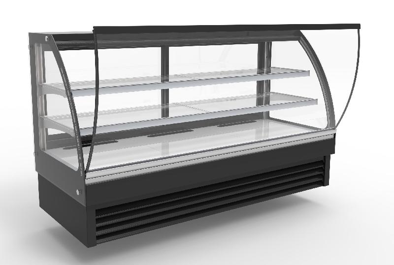 2000 vitrine réfrigérée ronde 400l 7450.0815 COMBISTEEL_1