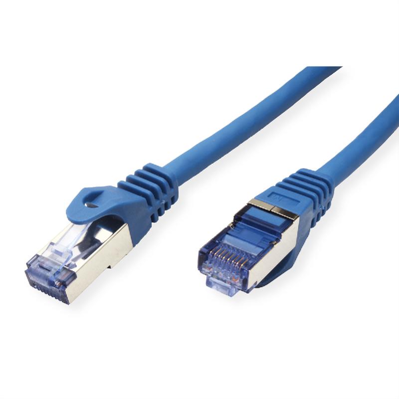 Cordon ROLINE S/FTP(PiMF) Cat.6A / 10 Gigabit, LSOH, Component Level, bleu, 10 m_1