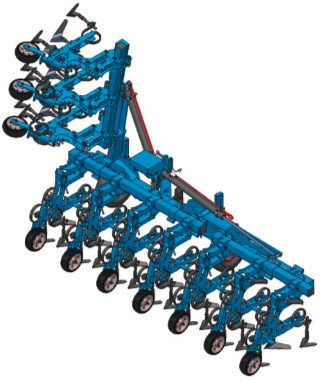 Econet frontale bineuse agricole - carré - châssis 120x5mm et 100x5mm_1