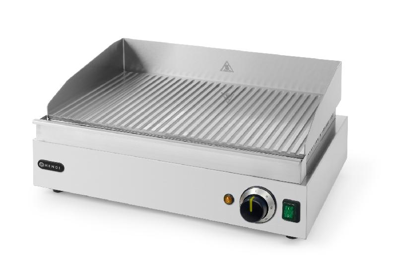 Grill Profi Line complètement rainuré 518x328mm HENDI_1