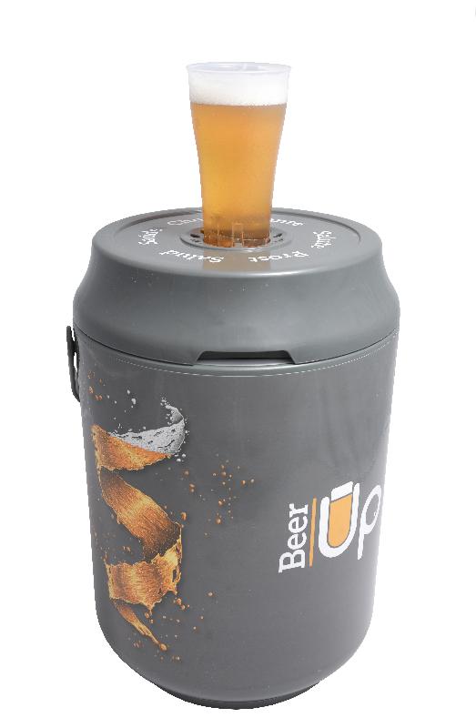 Pack Beer Up - Tireuse à bière portable avec 10 verres réutilisables_1