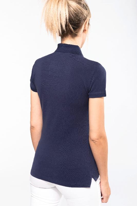 Polo manches courtes femme - Réf: KV2201 - 100% coton piqué vintage - Kariban - tailles XS à XXL - multiples coloris_1