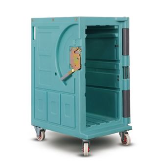 Roll 220 - Chariot isotherme - Olivo Cold Logistics - 221L - Polyéthylène alimentaire - Mousse polyuréthane_1