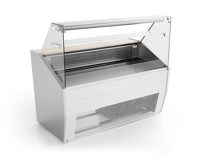 Vitrine réfrigérée PRONTO - compacte, plug-in, avec réserve réfrigérée et options de personnalisation_1