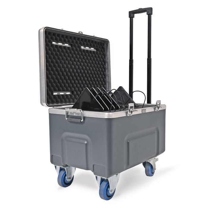 Malle multimédia pour tablettes - 16 à 20 tablettes avec fonction de charge - ATECASE 10_1
