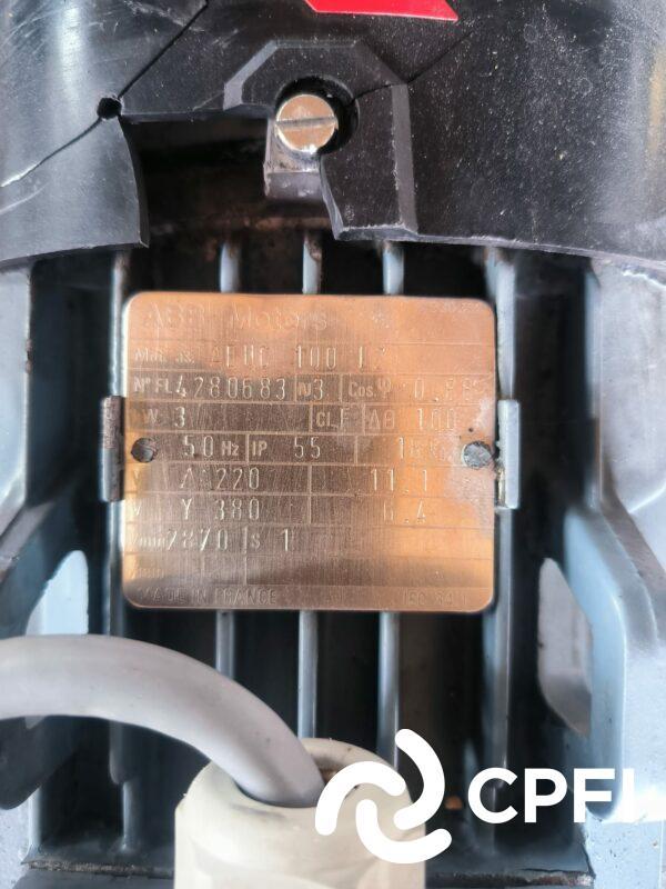 Pompe centrifuge SCAMI 3 kW - PPE620 - Moteur 3 kW, 2870 t/min, Diamètre turbine 115 mm_1