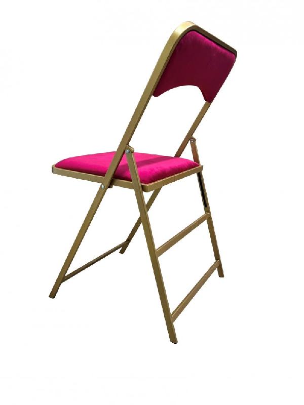Lot de chaises pliante - Dorée - KROSS_1
