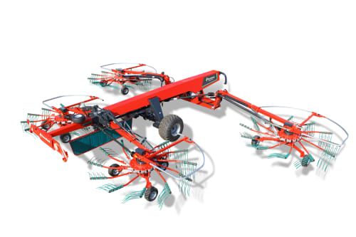 95130C PRO - Andaineur double rotor central Kverneland - Largeur de travail 10.00 à 12.50 m - ISOBUS_1
