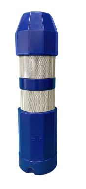 Balise de renforcement permanent pour parking, en polyéthylène soufflé, de couleur - Type J - STI Balisage routier_1