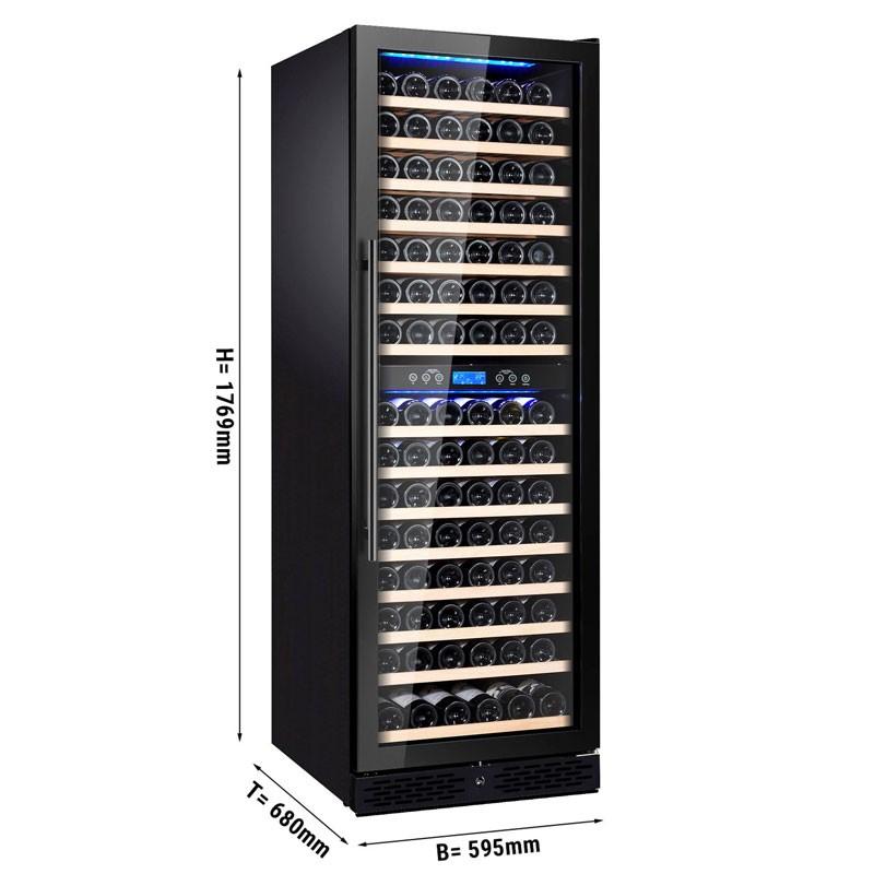 Cave à vin professionnelle multizones - 160 bouteilles | GGM - WKM450S-2N_1
