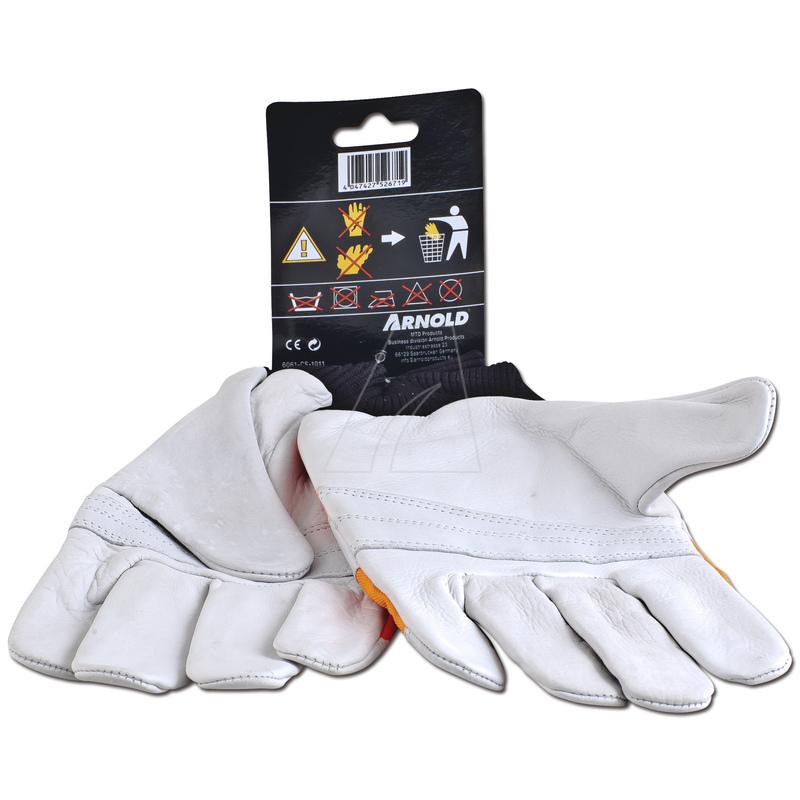Gants de protection anti-coupures en cuir CS-1 pour tronçonneuse - taille 11_1